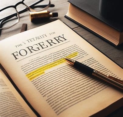 عقوبة تزوير التوقيع